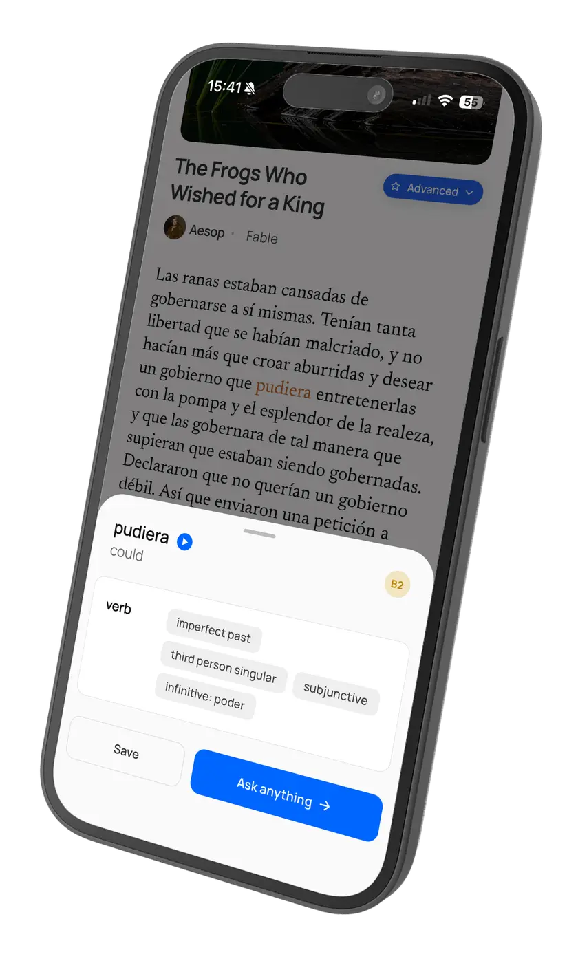 Word detail and tutor flow
